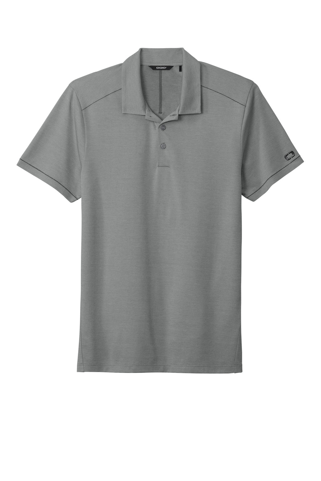 Front View of TarmacGyHt OGIO Code Stretch Polo. OG146
