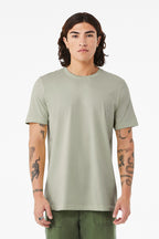 Front View of Thyme BELLA+CANVAS Unisex Jersey Short Sleeve Tee. BC3001