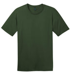 Front View of Thyme Green District Perfect Weight Tee. DT104