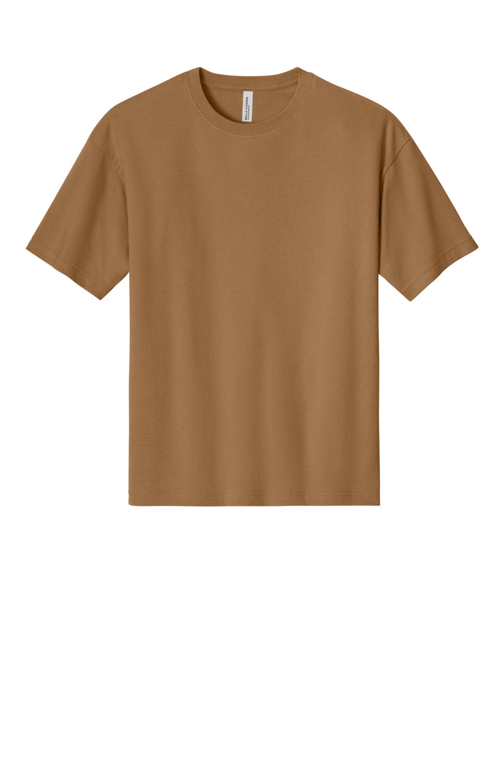 Front View of Toast BELLA+CANVAS Unisex 6-Ounce Heavyweight Tee BC3010