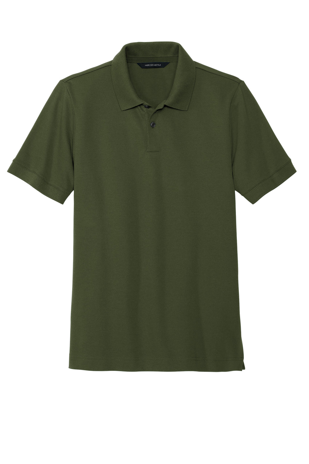 Front View of TownsendGn Mercer+Mettle Stretch Heavyweight Pique Polo MM1000