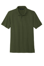 Front View of TownsendGn Mercer+Mettle Stretch Heavyweight Pique Polo MM1000
