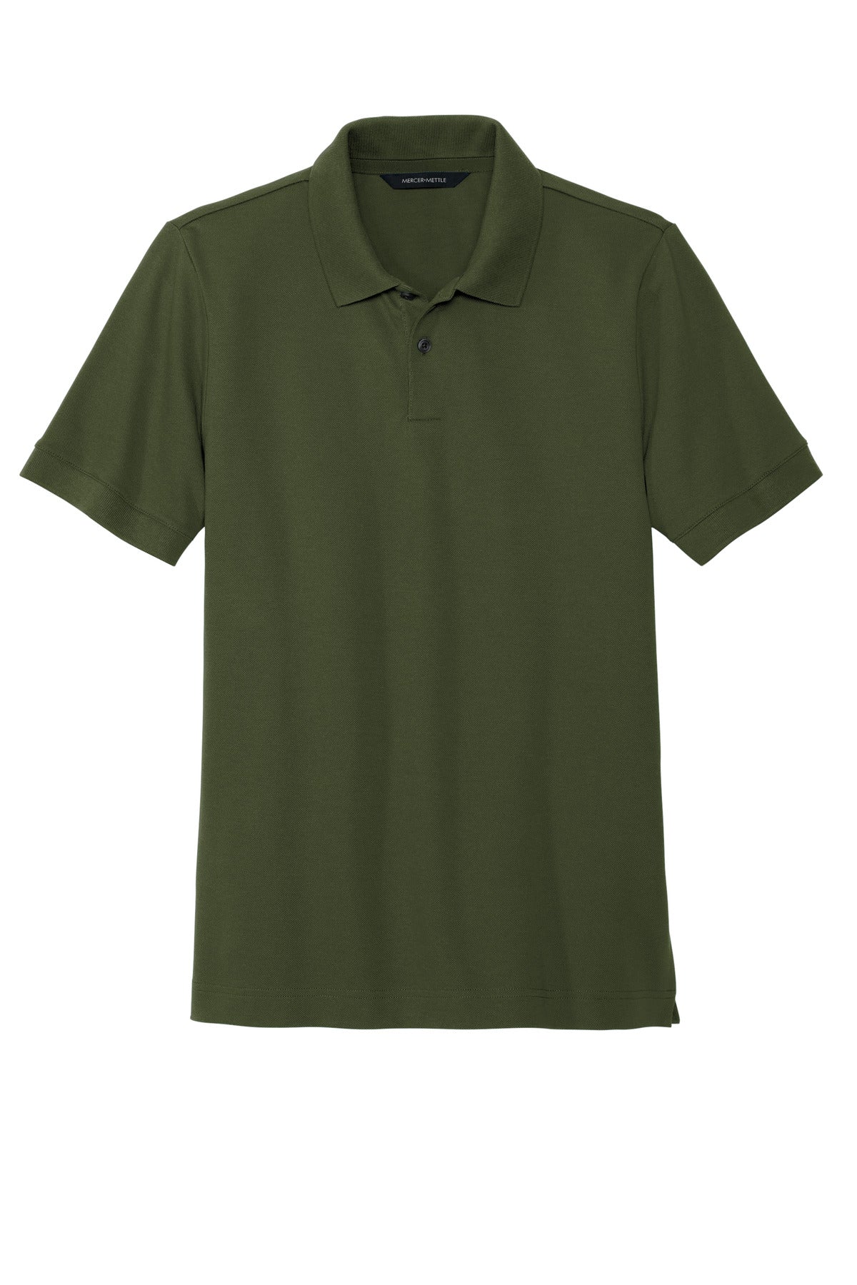Front View of TownsendGn Mercer+Mettle Stretch Heavyweight Pique Polo MM1000