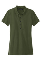 Front View of TownsendGn Mercer+Mettle Women's Stretch Heavyweight Pique Polo MM1001
