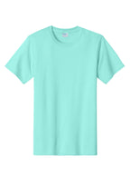 Front View of TrCeladon Port & Co Essential Tee. PC61