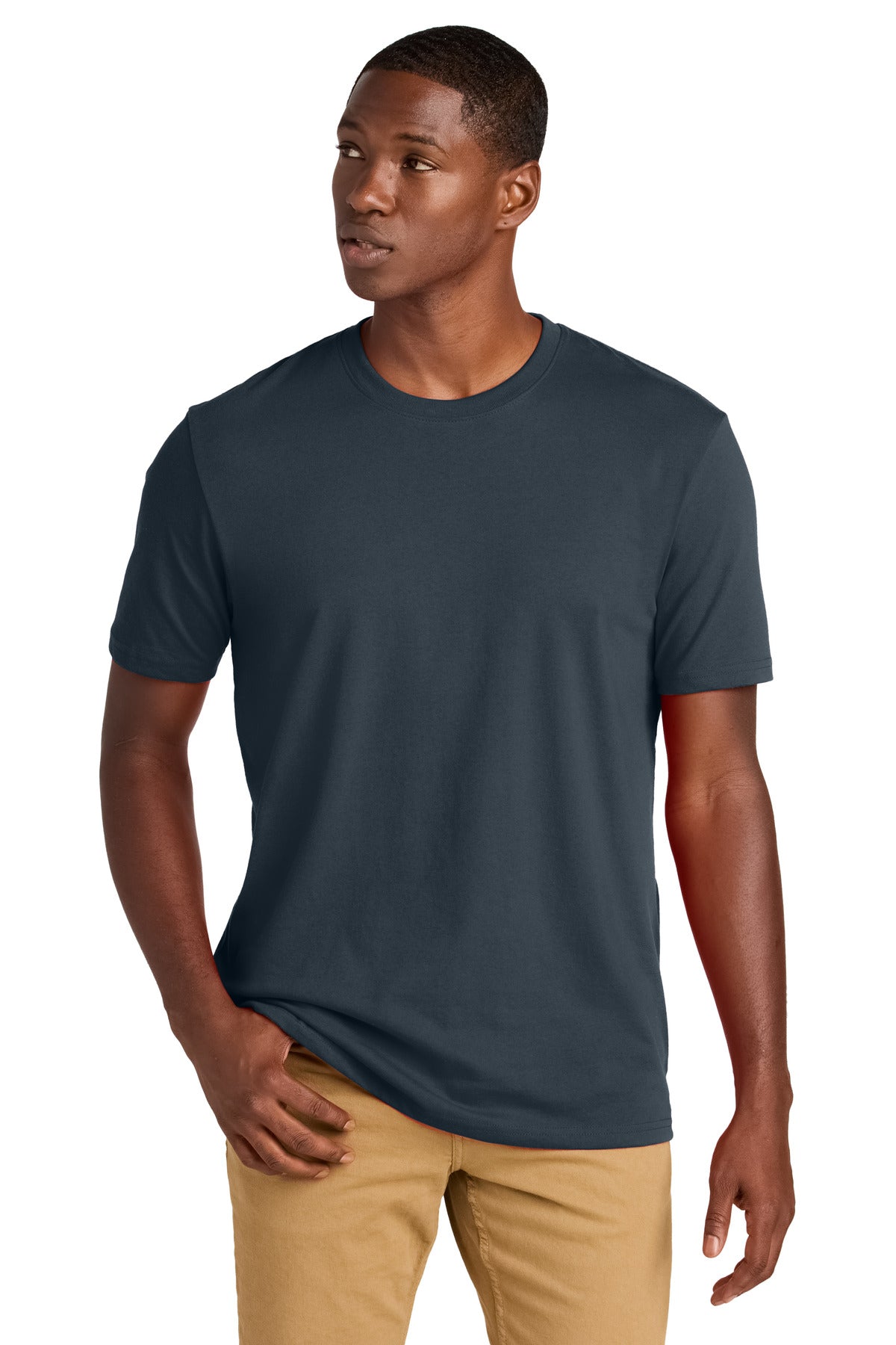 Front View of TrueNavy District Re-Tee DT8000