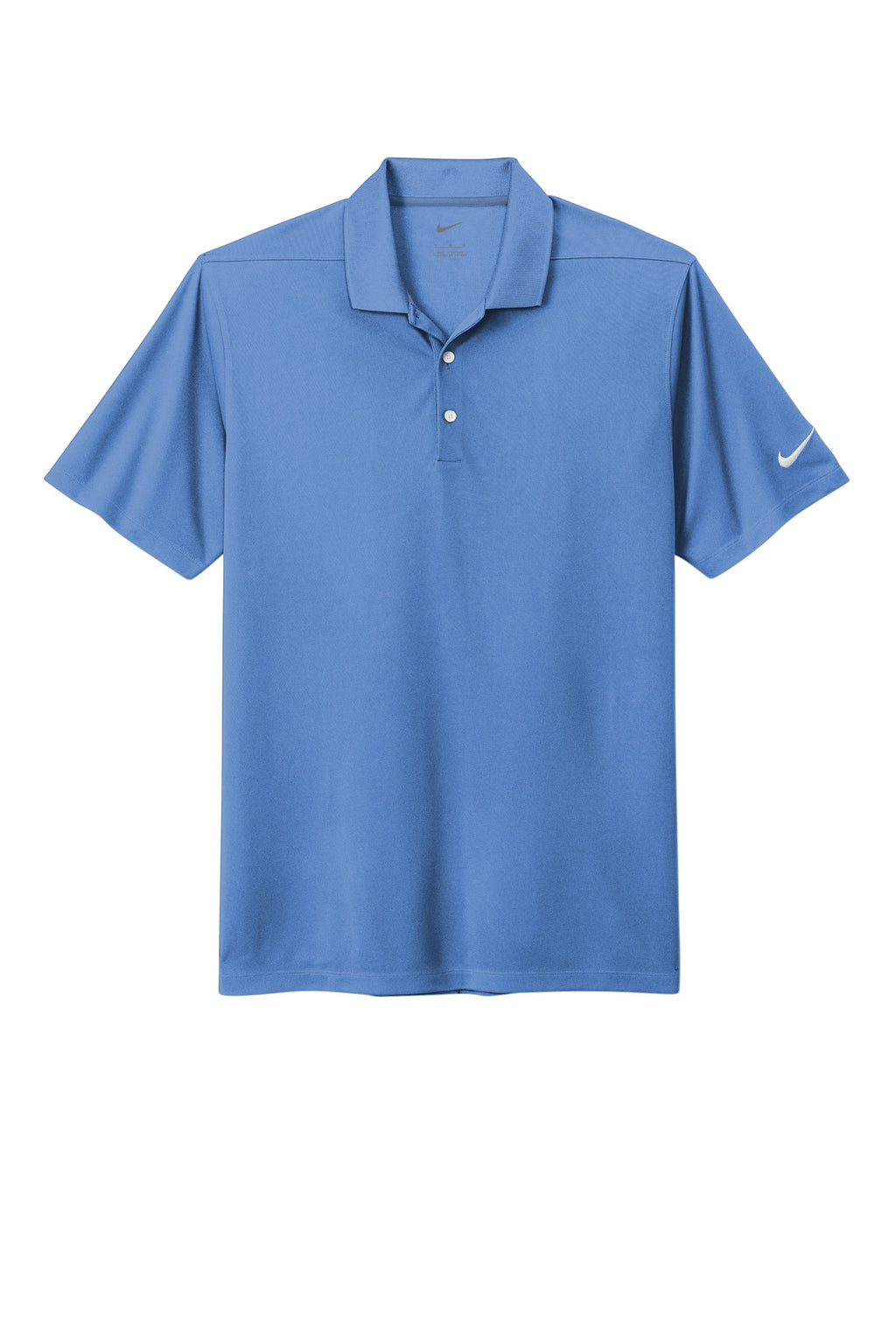 Front View of ValorBlue Nike Dri-FIT Micro Pique 2.0 Polo NKDC1963