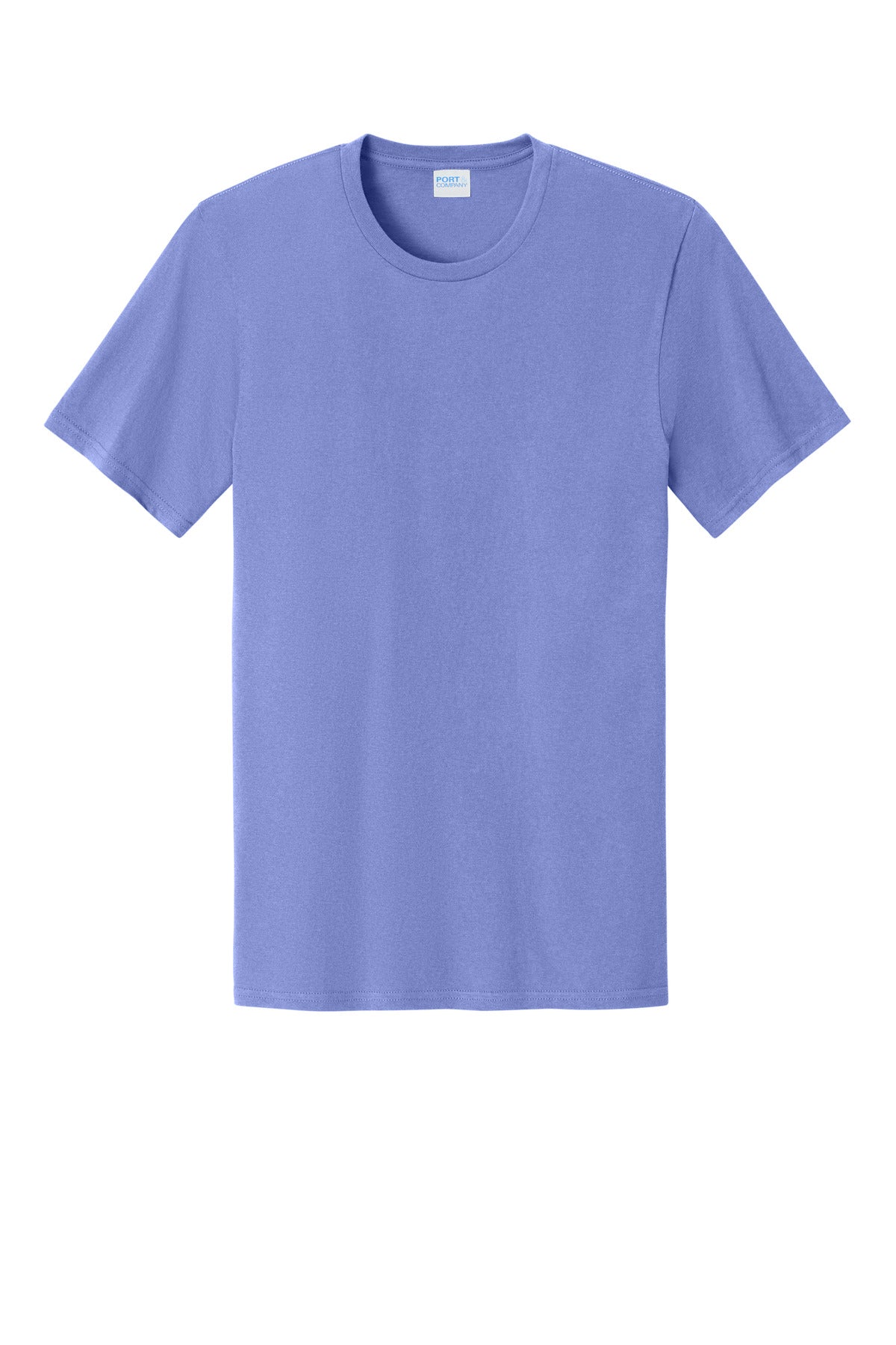 Front View of Violet Port & Co Easy Cotton Tee PC43
