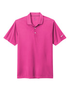 Front View of VividPink Nike Dri-FIT Micro Pique 2.0 Polo NKDC1963