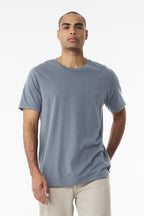 Front View of VtgDenim BELLA+CANVAS Unisex Jersey Short Sleeve Tee. BC3001