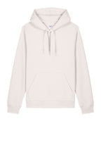 Front View of VtgWhite Stanley/Stella Unisex Drummer 2.0 Hooded Sweatshirt SXU009