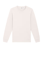 Front View of VtgWhite Stanley/Stella Unisex Roller Crewneck Sweatshirt SXU010