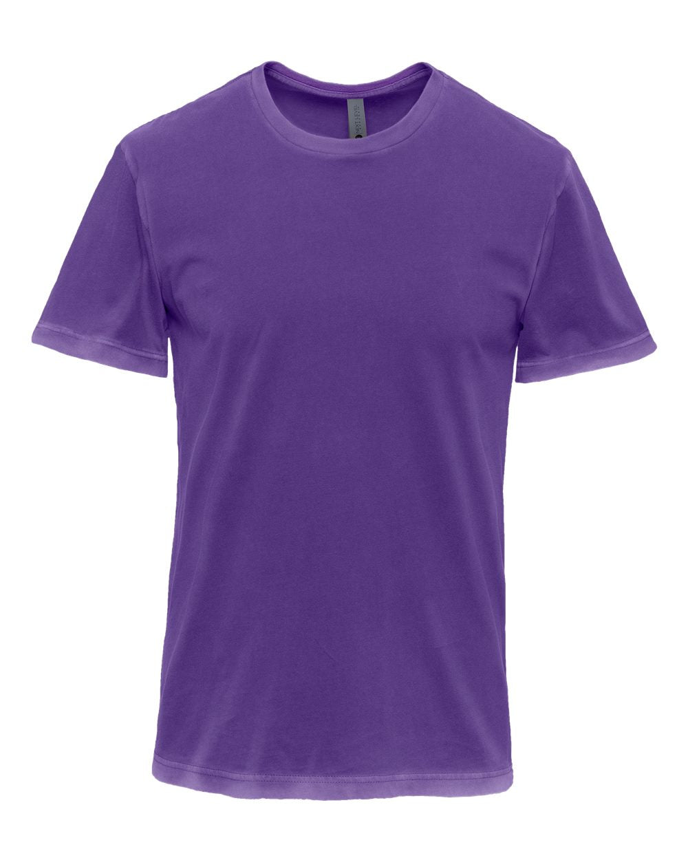 Front View of Washed Purple Rush Soft Wash T-Shirt - 3600SW
