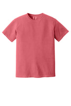 Front View of Watermelon COMFORT COLORS Heavyweight Ring Spun Tee. 1717