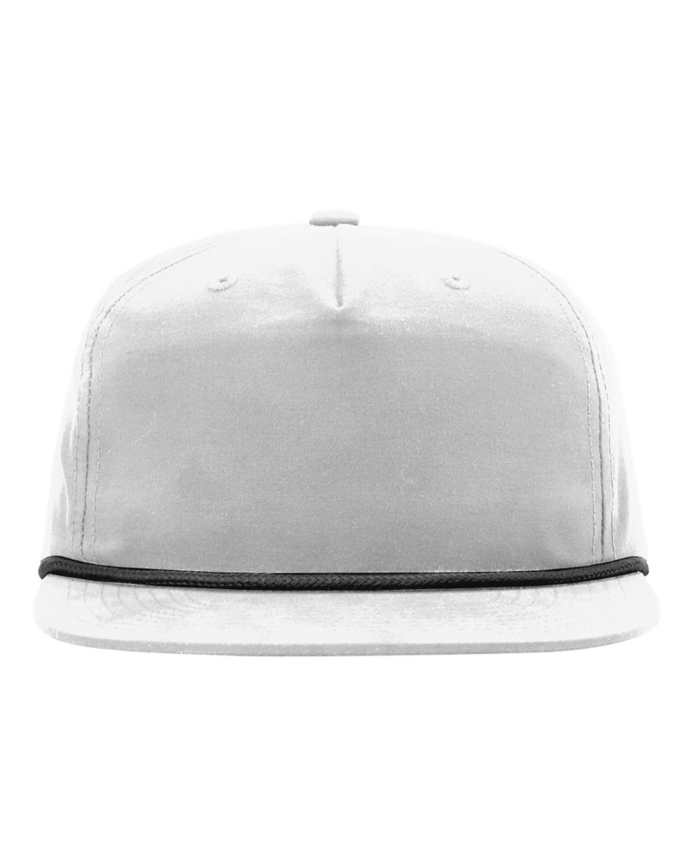 Front View of White/ Black Umpqua Snapback Cap - 256