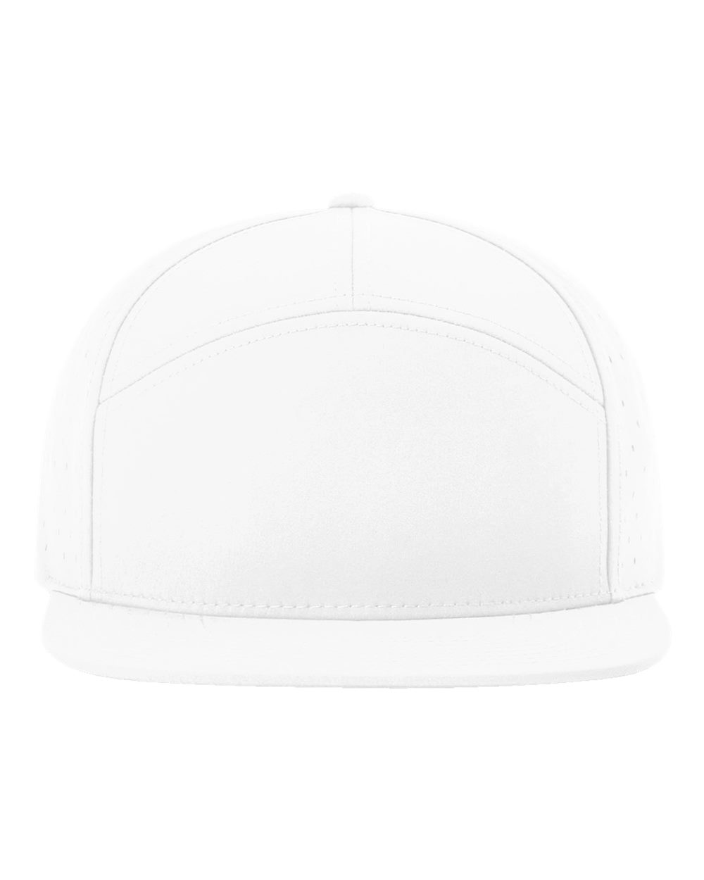 Front View of White Cannon Cap - 169