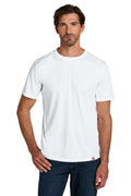 Front View of White Carhartt Force Sun Defender Short Sleeve T-Shirt CT106868