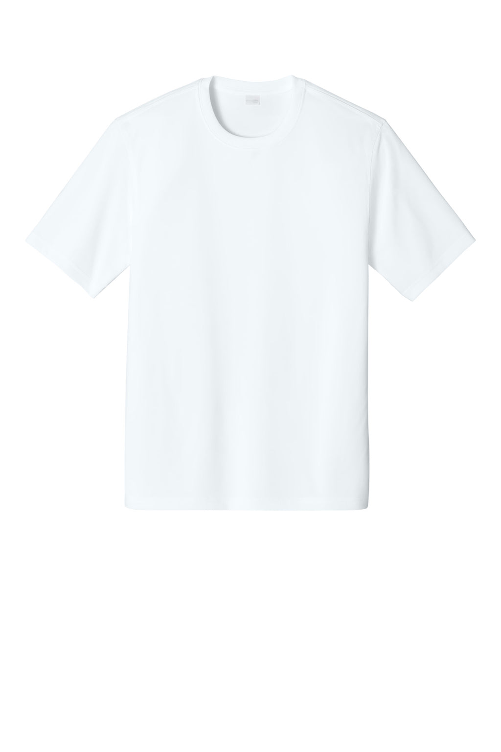 Front View of White CornerStone Workwear Pro Short Sleeve Tee CS440