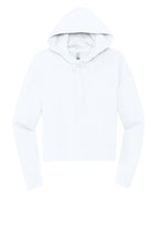 Front View of White District Women's V.I.T. Fleece Hoodie DT6101