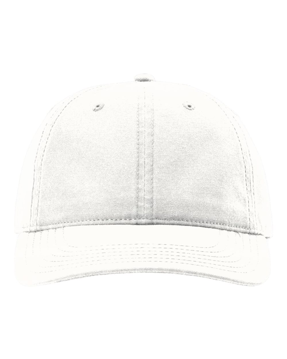 Front View of White Odell Cap - 324RE