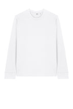 Front View of White Stanley/Stella Unisex Creator 2.0 Long Sleeve Tee SXU022