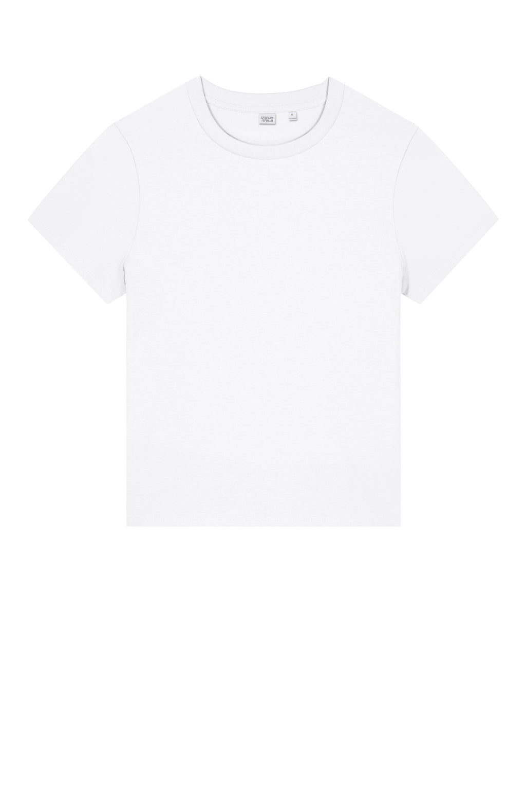 Front View of White Stanley/Stella Women's Stella Muser Tee SXW002