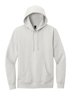 Front View of WhiteSmoke District V.I.T. Fleece Hoodie DT6100