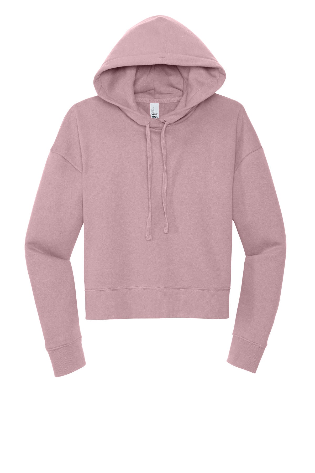 Front View of Wisteria District Women's V.I.T. Fleece Hoodie DT6101