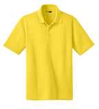 Front View of Yellow CornerStone - Select Snag-Proof Polo. CS412