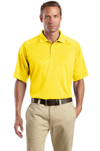 Front View of Yellow CornerStone - Select Snag-Proof Tactical Polo. CS410
