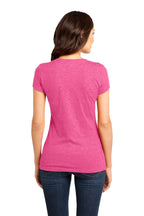 Fuchsia Frost District Women's Fitted Very Important Tee . DT6001