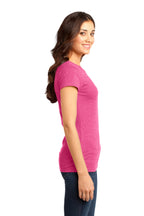 Fuchsia Frost District Women's Fitted Very Important Tee . DT6001