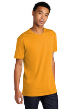 Gold Next Level Apparel Adult Cotton Tee. NL3600