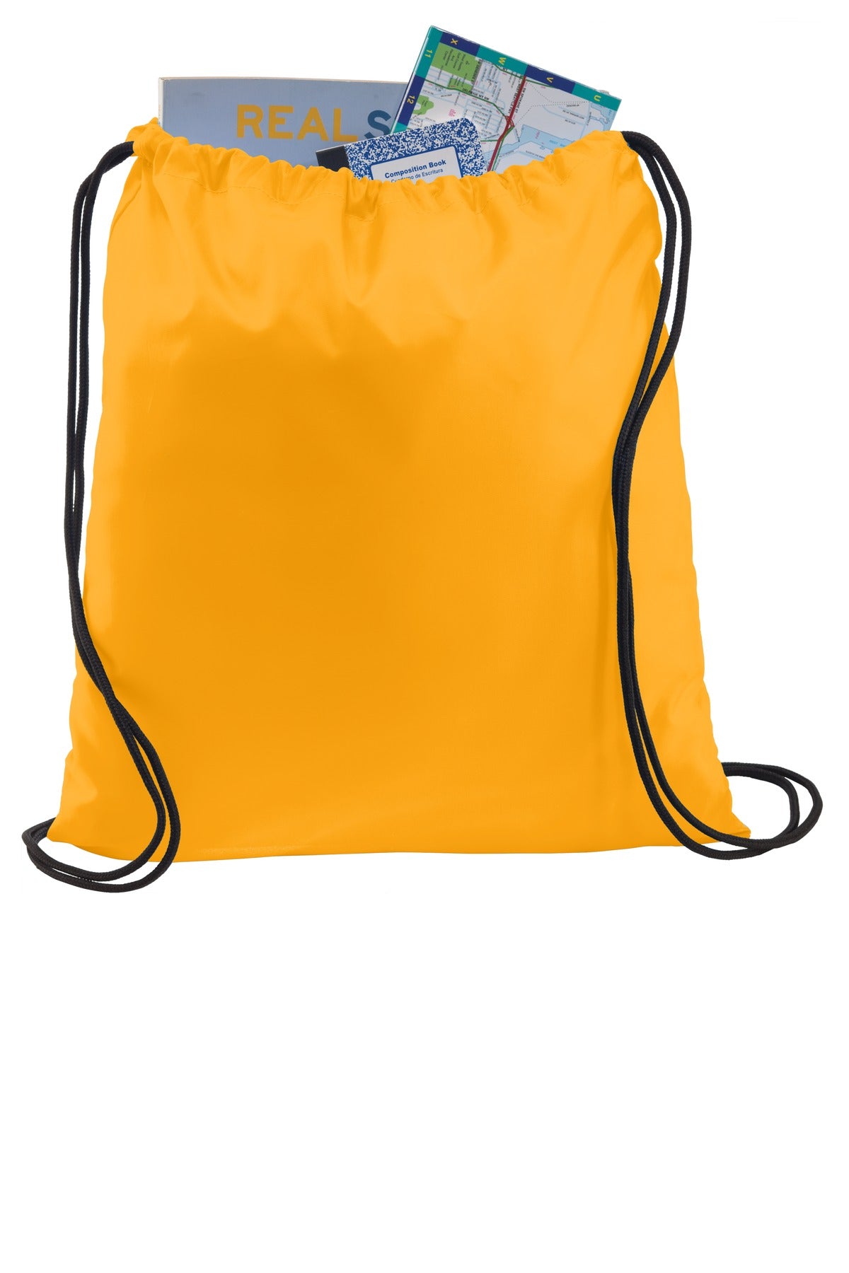 Gold Port Authority Ultra-Core Cinch Pack. BG615
