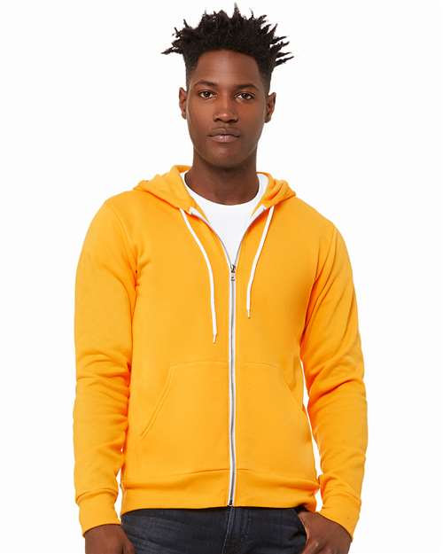 Gold Sponge Fleece Full-Zip Hoodie - 3739