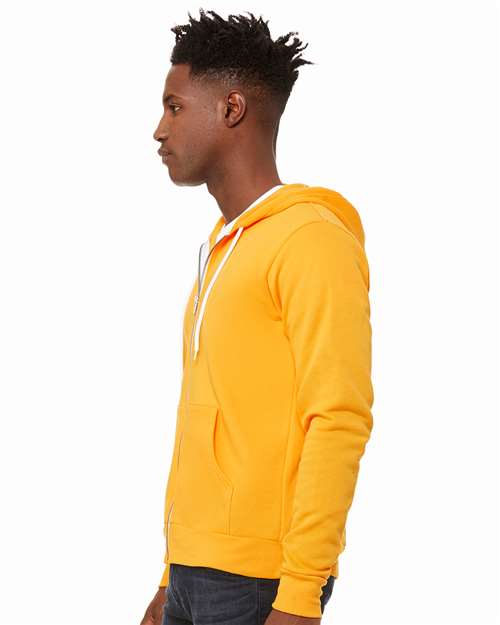 Gold Sponge Fleece Full-Zip Hoodie - 3739