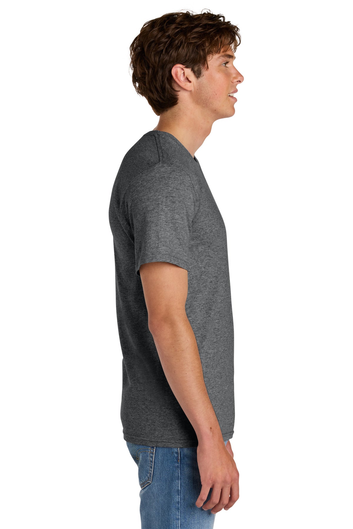 GphHeather Port & Co Easy Cotton Tee PC43
