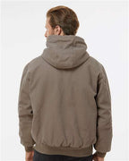 Gravel Cheyenne Boulder Cloth™ Hooded Jacket with Tricot Quilt Lining - 5020