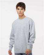 Grey Heather Heavyweight Crewneck Sweatshirt - IND3000