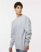 Grey Heather Heavyweight Crewneck Sweatshirt - IND3000