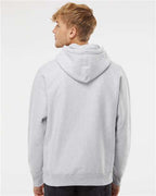 Grey Heather Legend - Premium Heavyweight Cross-Grain Hooded Sweatshirt - IND5000P