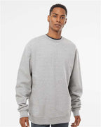 Grey Heather Midweight Crewneck Sweatshirt - SS3000
