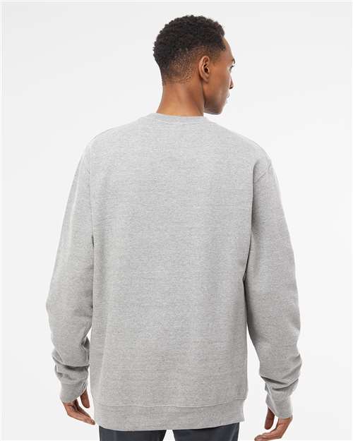Grey Heather Midweight Crewneck Sweatshirt - SS3000