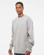 Grey Heather Midweight Crewneck Sweatshirt - SS3000