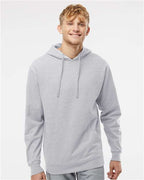 Grey Heather Midweight Hooded Sweatshirt - SS4500