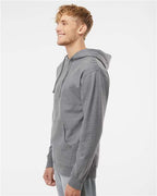 Gunmetal Heather Midweight Hooded Sweatshirt - SS4500