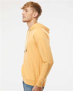 Harvest Gold Icon Lightweight Loopback Terry Hooded Sweatshirt - SS1000