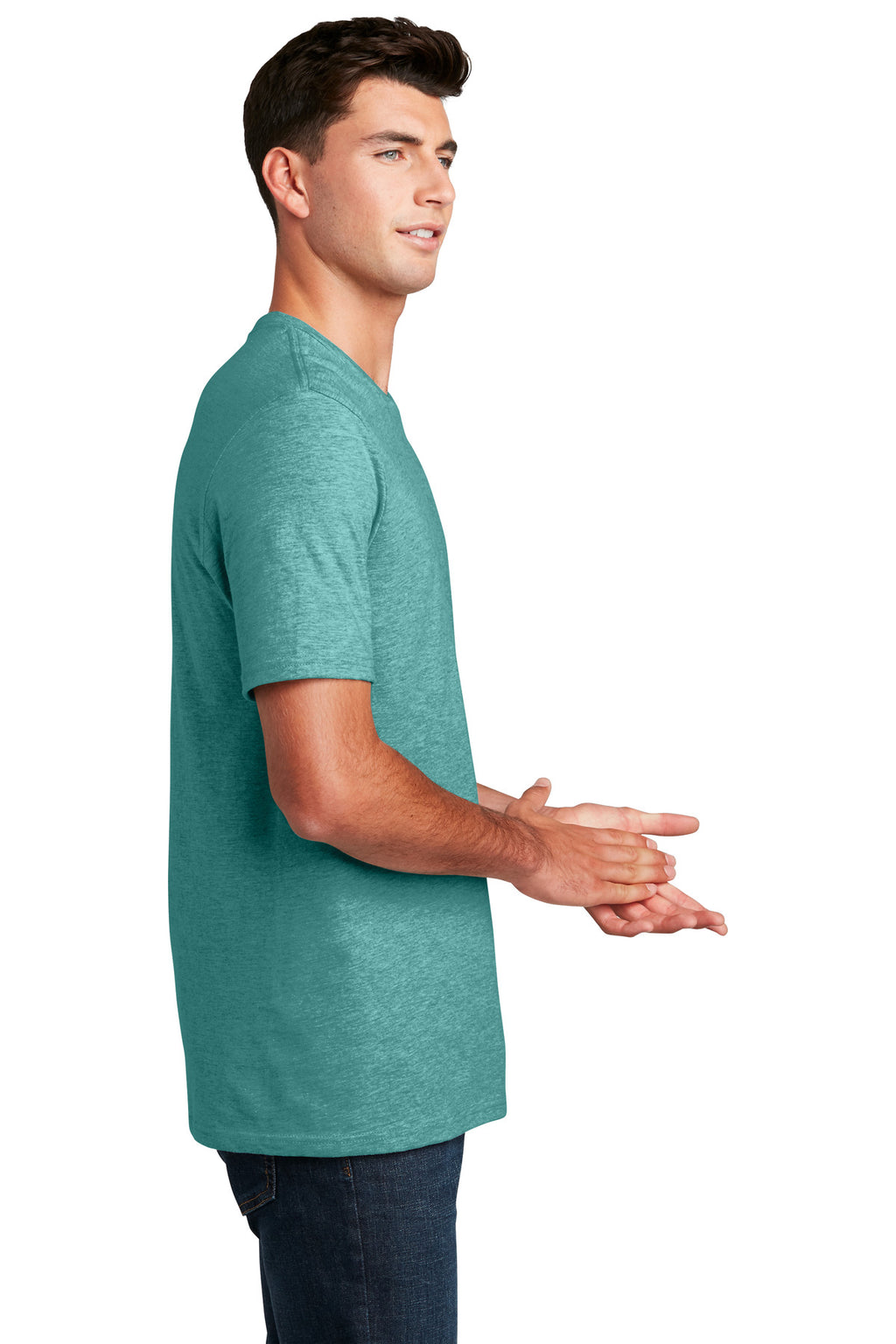 HdEuclpsBl District Perfect Blend CVC Tee. DM108