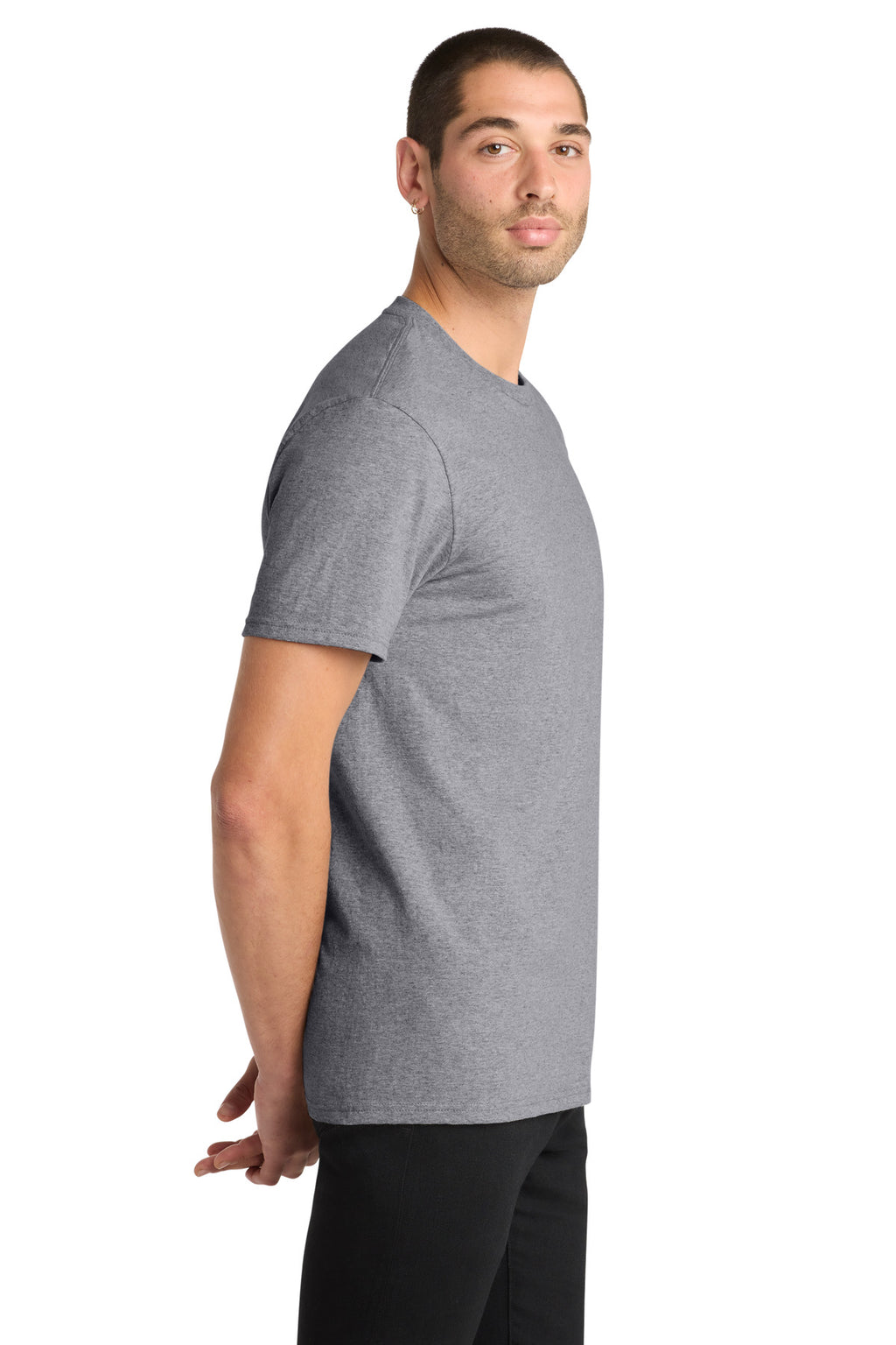 Heather Grey District The Concert Tee DT5000