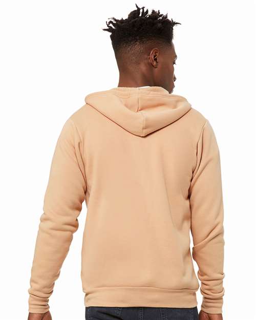 Heather Sand Dune Sponge Fleece Full-Zip Hoodie - 3739